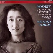 内田のモーツァルト/ピアノソナタ第15、18番ほか　蘭PHILIPS　3726　LP レコード