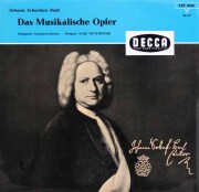 ミュンヒンガーのバッハ/「音楽の捧げもの」　独DECCA　3731　LP レコード