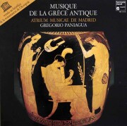 パニアグアの古代ギリシャの音楽　仏HM　3732　LP レコード