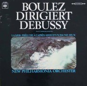 ブーレーズのドビュッシー/「海」ほか　独CBS　3732　LP レコード