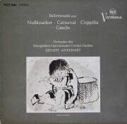 アンセルメの「ザ・ロイヤル・バレエ～ガラ・パフォーマンス集」　独RCA　3733　LP レコード