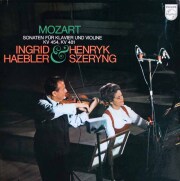 LP レコード ヘブラー&シェリングのモーツァルト/ヴァイオリンソナタ第