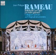 コレギウム・アウレウム合奏団のラモー/「優雅なインドの国々」よりバレエ組曲　独HM　3745　LP レコード