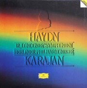 カラヤンのハイドン/ロンドン交響曲（全12曲）　独DGG　3745　LP レコード