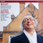 ブレンデル、マリナーのモーツァルト/ピアノ協奏曲第16、11番ほか　蘭PHILIPS　3801　LP レコード