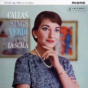 カラス、スカラ座で歌うヴェルディ　英Columbia　3805　LP レコード