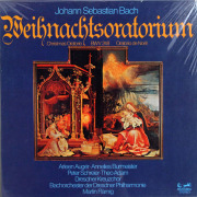 【未開封】　フレーミヒ、シュライアーらのバッハ/クリスマスオラトリオ　独eurodisc　3807　LP レコード
