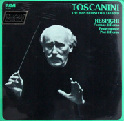 【未開封】　トスカニーニのレスピーギ/ローマ三部作　伊RCA　3811　LP レコード