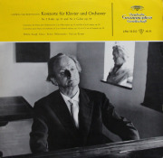 ケンプのベートーヴェン/ピアノ協奏曲第2&4番　独DGG　3812　LP レコード