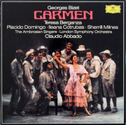 アバドのビゼー/「カルメン」全曲　独DGG　3816　LP レコード