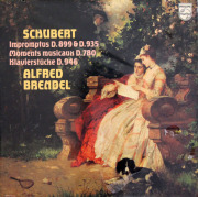 【未開封】　ブレンデルのシューベルト/即興曲全曲 ほか　蘭PHILIPS　3818　LP レコード