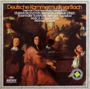 ムジカ・アンティクヮ・ケルンのバッハ以前のドイツ室内楽曲集　独ARCHIV　3818　LP レコード