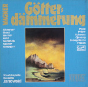 ヤノフスキのワーグナー/「神々の黄昏」　独eurodisc　3822　LP レコード