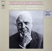 カサドシュのベートーヴェン/ピアノソナタ「月光」、「熱情」ほか　独CBS　3827　LP レコード