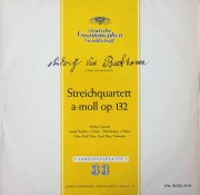 ケッケルト四重奏団のベートーヴェン/弦楽四重奏曲第15番　独DGG　3633　LP レコード