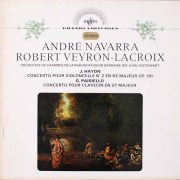 ナヴァラ、リステンパルトのハイドン/チェロ協奏曲第2番ほか　仏ERATO　3799　LP レコード