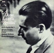 リパッティ/リサイタル　英EMI　3634　LP レコード