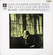フライシャー、セルのブラームス/ピアノ協奏曲第2番　仏Columbia　3716　LP レコード