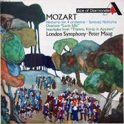 マークのモーツァルト/セレナーデ 第6番「セレナータ・ノットゥルナ」ほか　英DECCA　2928　LP レコード