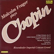 マルコム・フレージャー・プレイズ・ショパン　独TELARC　3746　LP レコード