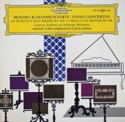 アンダのモーツァルト/ピアノ協奏曲第14、24番　独DGG　3703　LP レコード