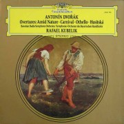 クーベリックのドヴォルザーク/序曲集　独DGG　3804　LP レコード