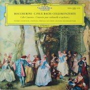 フルニエ、バウムガルトナーのボッケリーニ/チェロ協奏曲ほか　独DGG　3899　LP レコード