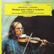 クレーメルのベートーヴェン、シューベルト/ヴァイオリンと管弦楽のための音楽　仏DGG　3542　LP レコード