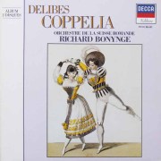 ボニングのドリーブ/バレエ音楽「コッペリア」全曲　仏DECCA　3601　LP レコード