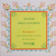 ロストロポーヴィチ、ボールトのドヴォルザーク/チェロ協奏曲　英EMI　3816　LP レコード