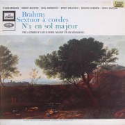 メニューイン、アロノヴィッツ、ジャンドロンらのブラームス/弦楽六重奏曲第2番　仏EMI（VSM）　3816　LP レコード