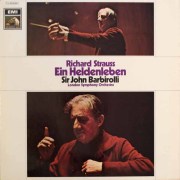 バルビローリのR.シュトラウス/「英雄の生涯」　独EMI　3818　LP レコード
