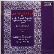 ピアーズらのウィルビー/「マドリガル集」　英DECCA　3820　LP レコード
