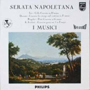イ・ムジチのセラータ・ナポリターナ スカルラッティ/合奏協奏曲ほか　蘭PHILIPS　3824　LP レコード