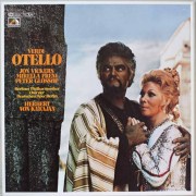 LP レコード オリジナル盤 カラヤンのヴェルディ/「オテロ」全曲 独