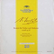 マルツィ&フリッチャイのドヴォルザーク/ヴァイオリン協奏曲　独DGG　3225　LP レコード