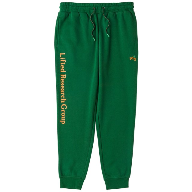 CARROTS×LRG LIFTED SCRIPT JOGGER SWEATPANTS / FOREST GREEN