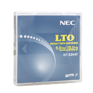 数量割引有】NEC LTO7 Ultrium EF-X2447 （6.0TB／15TB）