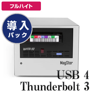 MagStor LTO10 FH Thunderbolt3 / USB4 External Desktop Tape Drive TRB3-L10-MAX/D