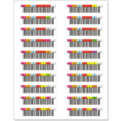 LTO用無料バーコードラベル