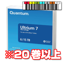 Quantum LTO7 Ultrium ラベル付 MR-L7MWL