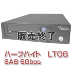 Tandberg Data LTO8 SAS HHシングルドライブ装置（外付） TD-LTO8xSA