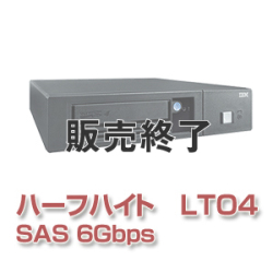 IBM TS2240 テープ・ドライブ Express H4V （LTO4 HH SAS） 6160S4V