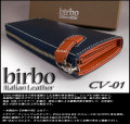 【birbo】　イタリアンレザー本革　ZIPロングウォレット