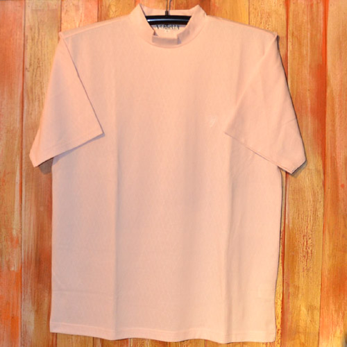 【OUTLET!!!】【VORGATA】ボルガータ ARGYLE CHAMBRAY 半袖Tシャツ