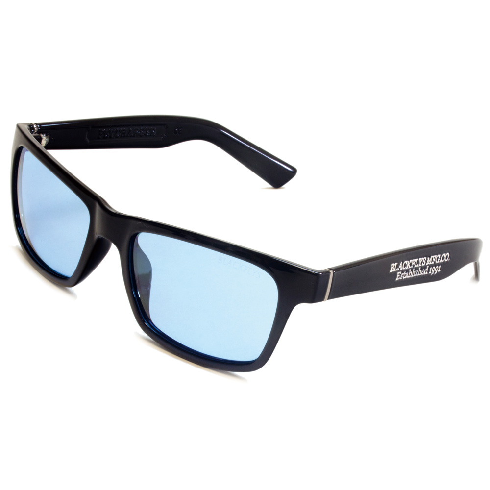 【BLACK FLYS/ブラックフライズ】FLY CHARGER BLACK/LIGHT BLUE【サングラス】