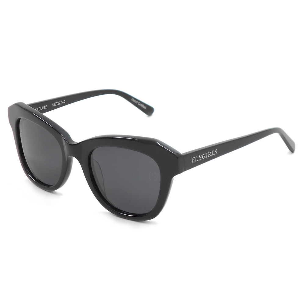 正規代理店【FLY GIRLS/フライガールズ】【BLACK FLYS/ブラックフライズ】FLY CLAIRE【サングラス】BLACK/SMOKE【2018】【LADYS】【GIRLS】