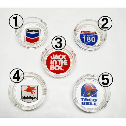 【IMPORT GOODS】GLASS ASHTRAY 灰皿