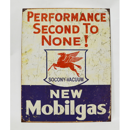 【IMPORT GOODS】MOBILGAS PLATE 看板,プレート