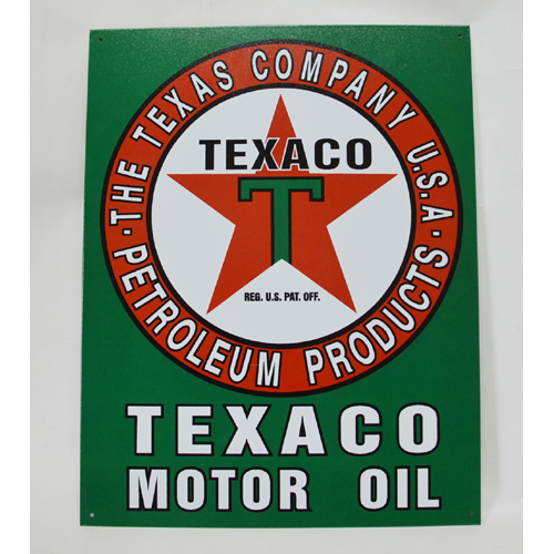 【IMPORT GOODS】TEXACO PLATE 看板,プレート